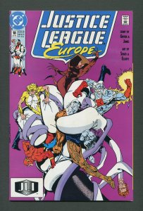 Justice League Europe #18  / 9.4 NM  /  September 1990