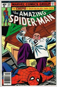 Amazing Spider Man #197 (1963) - 8.5 VF+ *Kingpin's Midnight Massacre* 