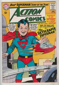 Action Comics #325 (Jun-65) FN/VF Mid-High-Grade Superman, Supergirl