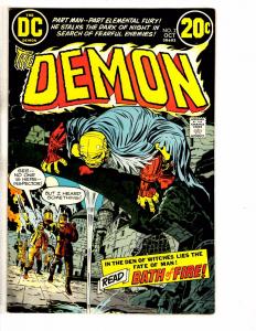 The Demon # 2 FN/VF DC Comic Book Jack Kirby Etrigan App. Fourth World J250