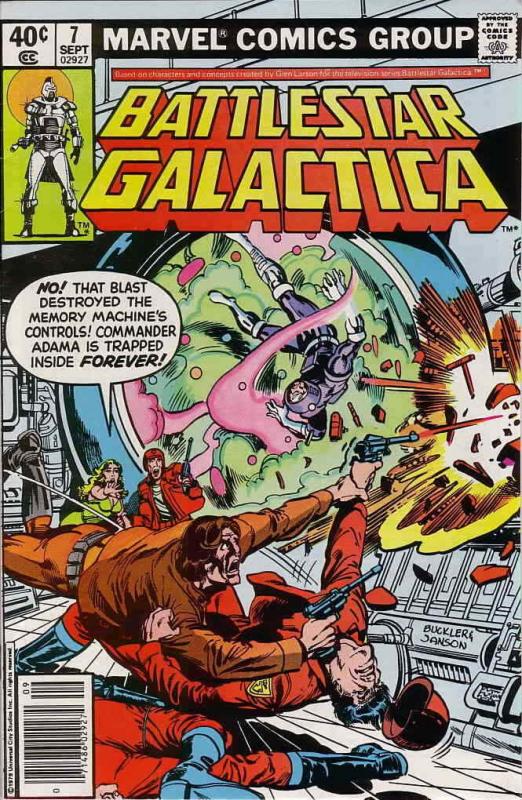 Battlestar Galactica (Marvel) #7 FN; Marvel | save on shipping - details inside