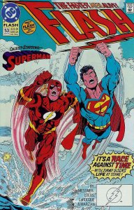 Flash (2nd Series) #53 VG ; DC | low grade comic Superman vs Flash Race