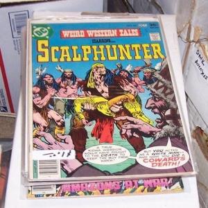 WEIRD WESTERN TALES COMIC # 42 SCALPHUNTER INDIAN DC 1987