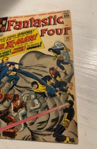 Fantastic Four #28 (1964)vs the X-men, puppet master and more see description