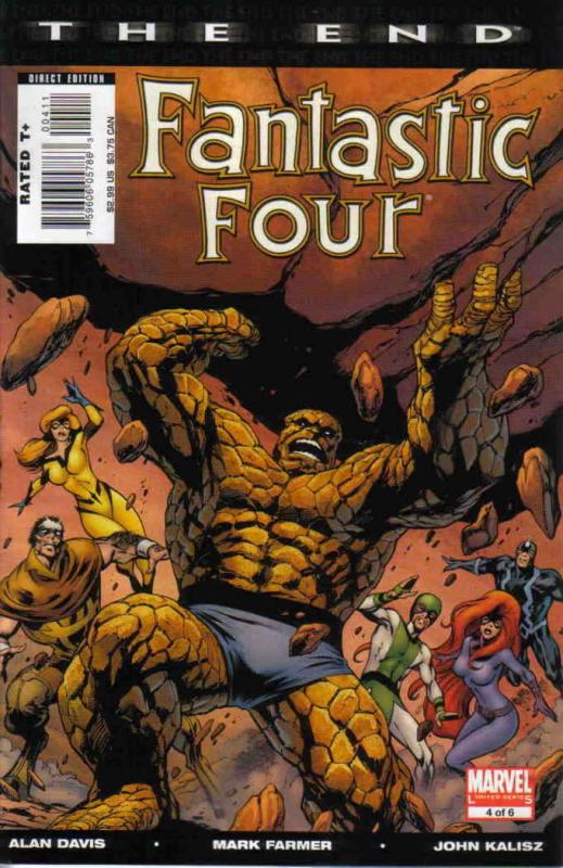 Fantastic Four: The End #4 VF/NM; Marvel | save on shipping - details inside