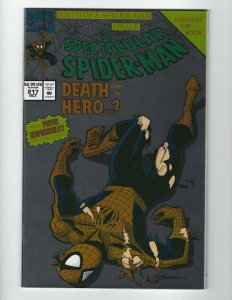 The Spectacular Spider-Man # 217 (Marvel, 1994) Flip Book   9.4 NM (2 COPY)