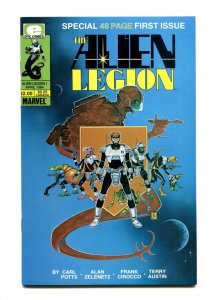 Alien Legion #1 - Frank Cirocco Cover + Interior Art (8.5/9.0) 1984