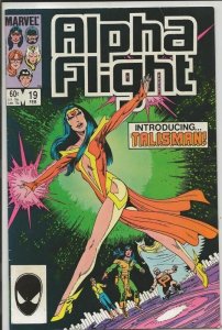 Alpha Flight #18 ORIGINAL Vintage 1985 Marvel Comics 1st Talisman