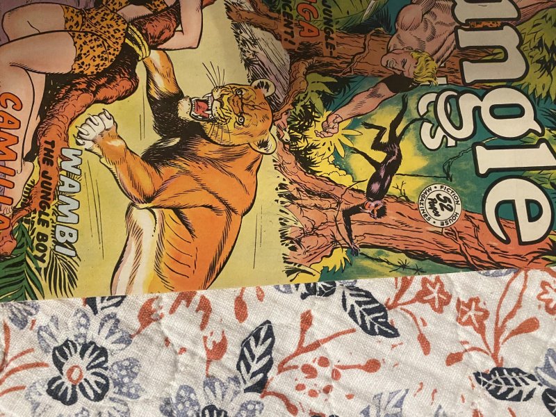 JUNGLE COMICS #106 1948-HIGH GRADE-GOOD GIRL -FICTION HOUSE VF