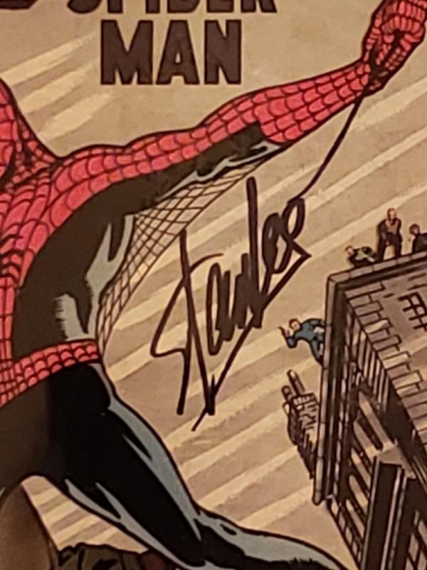 Amazing Fantasy 15 CGC - First Spider-Man Signed Stan Lee!