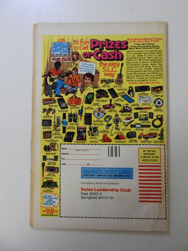 The Avengers #209 (1981) VG+ condition moisture damage