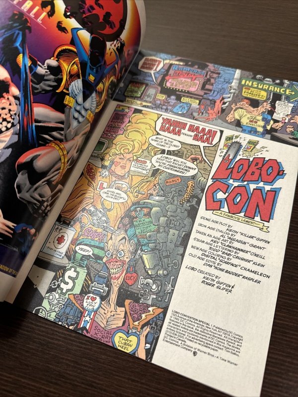 Lobo Convention Special #1: “Lobo-Con!” DC Comics  1992 NM