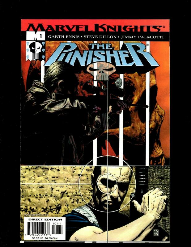 Lot of 8 Comics The Punisher 24 5 1 2 3 4 Painkiller Jane 1 Double-Shot 1 HY7