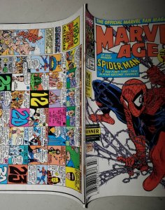 Marvel Age #90 Todd McFarlane Marvel Comics Newsstand Jul 1990 VG Staple Rusted)