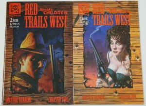 Night's Children: Red Trails West #1-2 VF/NM complete series ; Millennium