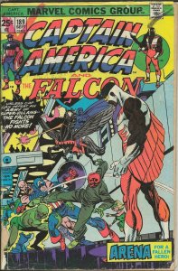 Captain America Falcon #189 ORIGINAL Vintage 1975 Marvel Comics FATWS