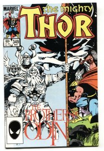 Thor #349 comic book-1984 Origin of the Odinforce nm-