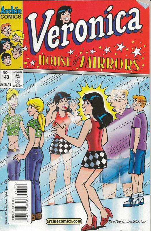 Veronica #143 ORIGINAL Vintage 2003 Archie Comics GGA  