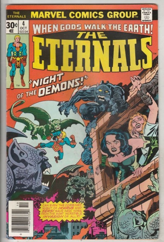 Eternals, The #4 (Oct-76) NM- High-Grade The Eternals, the Deviants
