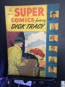 Super Comics #115 (1947) rare golden age dick Tracy wow! VG+