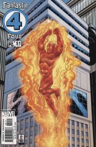 Fantastic Four (Vol. 3) #51 VF ; Marvel | 480 Mike Wieringo Connecting Cover