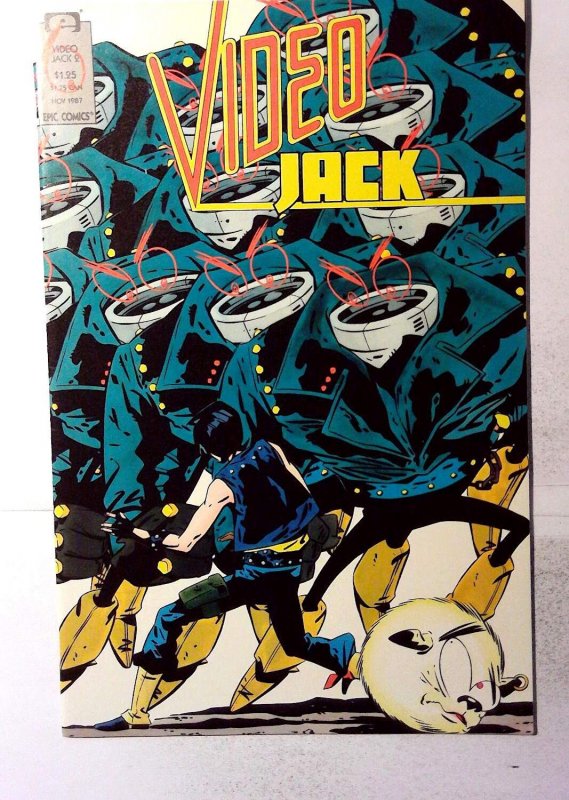 Video Jack #2 (1987) Epic Comics 1st Print Comic Book