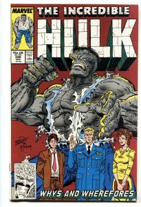 INCREDIBLE HULK #346- TODD MCFARLANE-comic book 