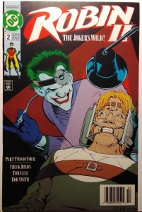 Robin II: The Joker's Wild! #2 Newstand Cover (1991)