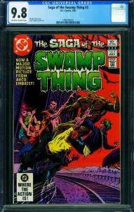 Saga of the SWAMP THING #3-CGC 9.8 DC comic book-1982 1998194010