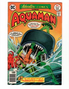 ADVENTURE COMICS #442 (7,0) AQUAMAN MERA Jim Aparo Classic Bronze Age DC