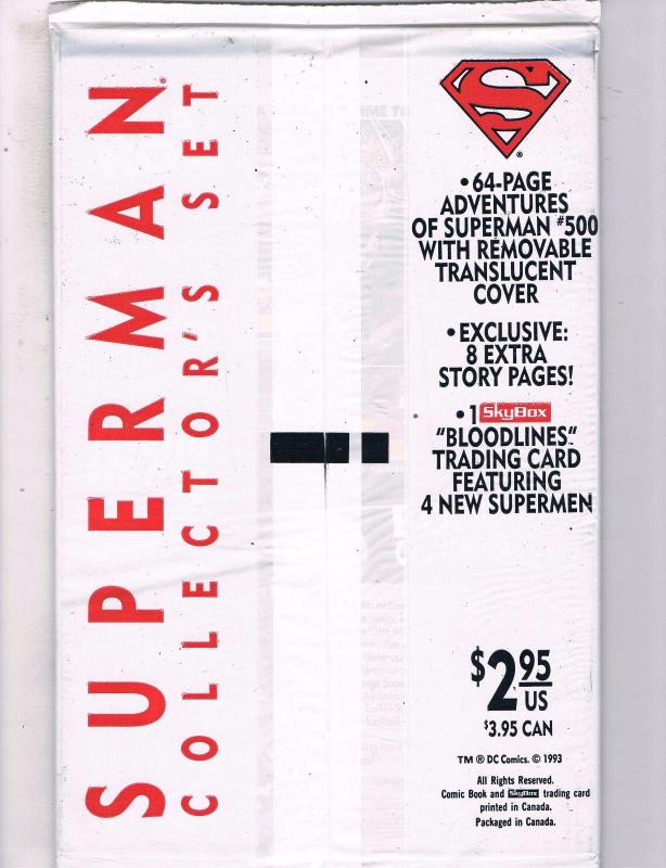 Adventures Of Superman #500 VF DC Comics Collectors Set Comic Book DE16