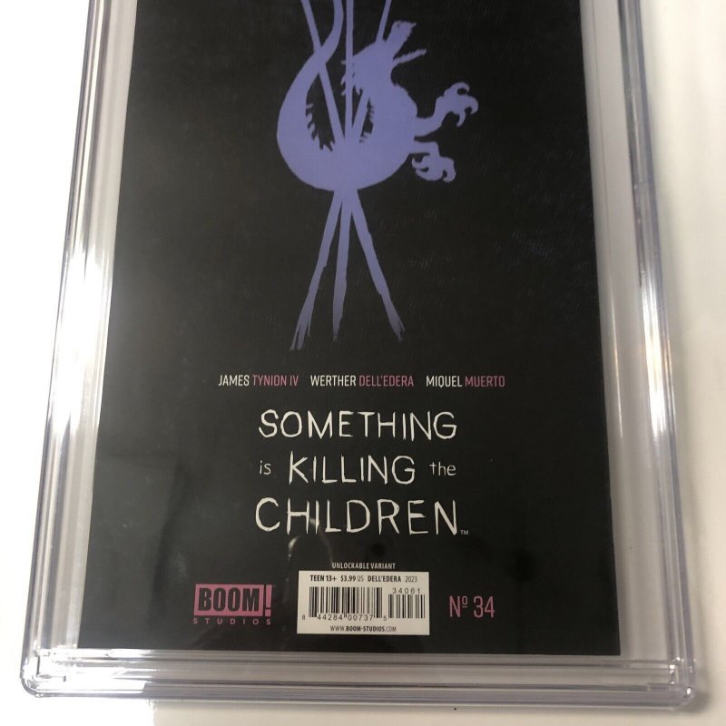 Something Is Killing The Children (2023) #34 (CGC 9.8) Signed Dell'edera *Tynion