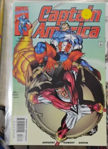 Captain America Vol 3 #27  2000 marvel disney steve rogers falcon hate monger