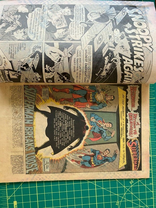 Superman #233, Classic Neal Adams cover Jan. 1971 Low Grade See Pics