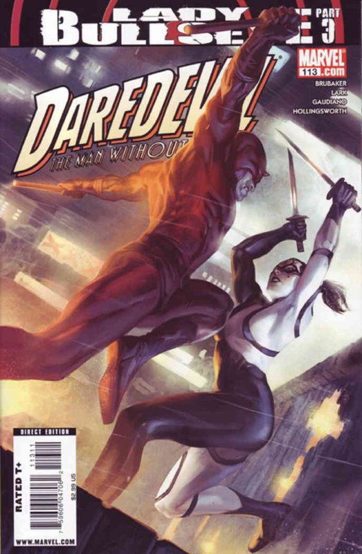 Daredevil (Vol. 2) #113 VF ; Marvel | Lady Bullseye 3 Ed Brubaker