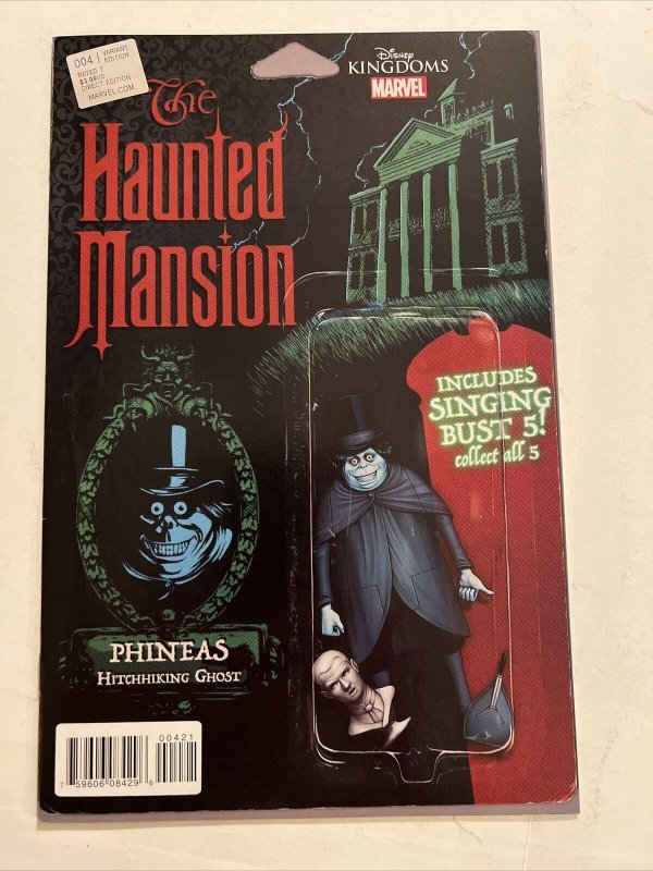 2 Haunted Mansion #1 - Action Figure Variants - Constance Phineas See Pics 