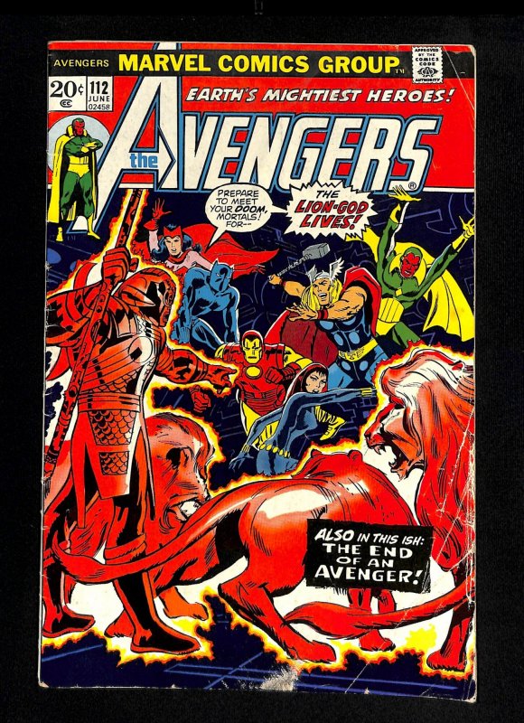 Avengers #112 1st Mantis!