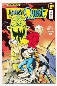 Jonny Quest (1986 Comico) #3 VF