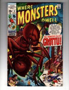 WHERE MONSTERS DWELL #3 / CR400-MC#35