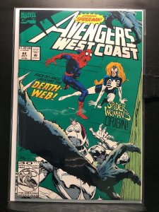 Avengers West Coast #84 Direct Edition (1992)