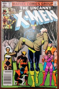 The Uncanny X-Men #167 (FN/VF)(1983)
