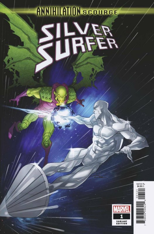 Annihilation Scourge Silver Surfer #1 Cover B Yildrim Marvel Comics 2019 EB37