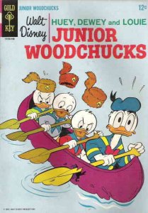 Huey, Dewey, and Louie Junior Woodchucks #2 FN ; Gold Key | Donald Duck