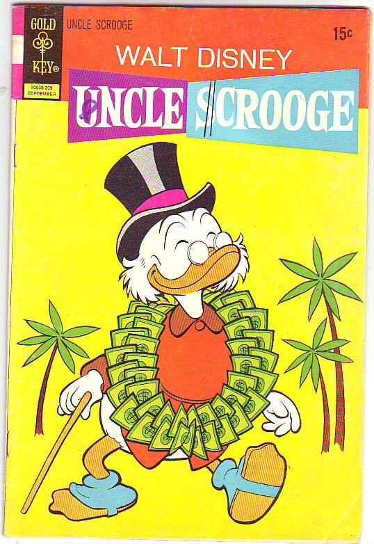 Uncle Scrooge, Walt Disney #101 (Sep-72) FN Mid-Grade Uncle Scrooge