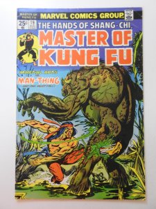 Master of Kung Fu #19  (1974) MVS Intact! Sharp VG/Fine Condition!