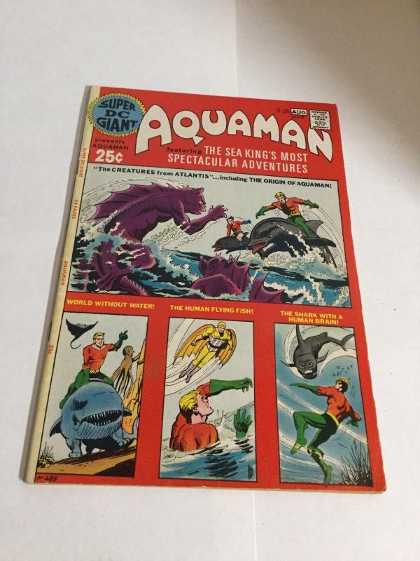 Aquaman Super DC Giant S-26 Fn Fine 6.0 