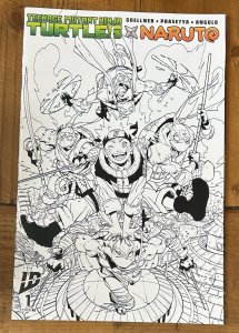 Teenage Mutant Ninja Turtles x Naruto #1 Jorge Jimenez 1:100 Variant TMNT Nm IDW
