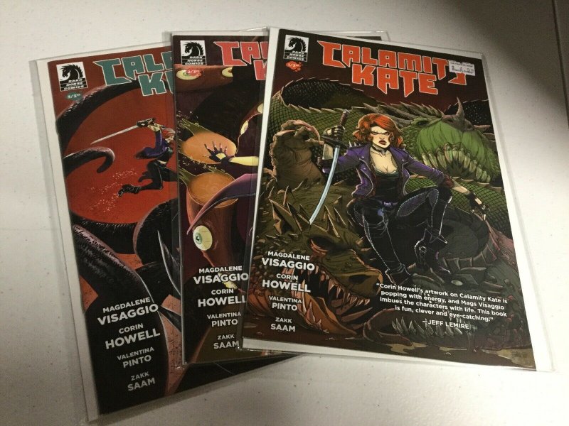 Calamity Kate 1-3 Nm Near Mint Dark Horse Comics