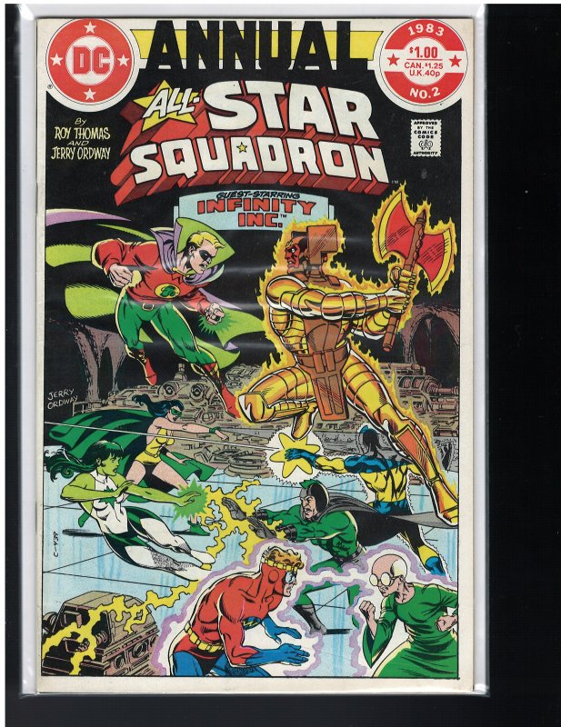 All-Star Squadron #2 Annual (DC, 1983) NM-