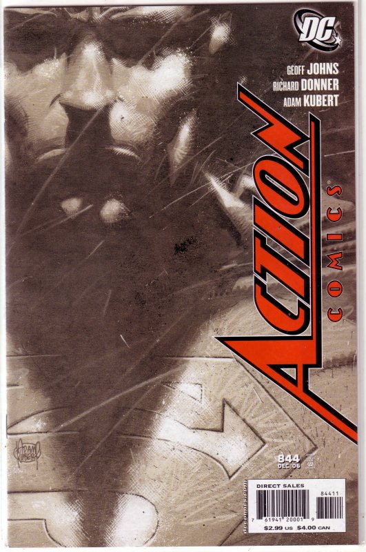 Action Comics   vol. 1   #844 FN (Last Son 1) Johns/Donner/Adam Kubert